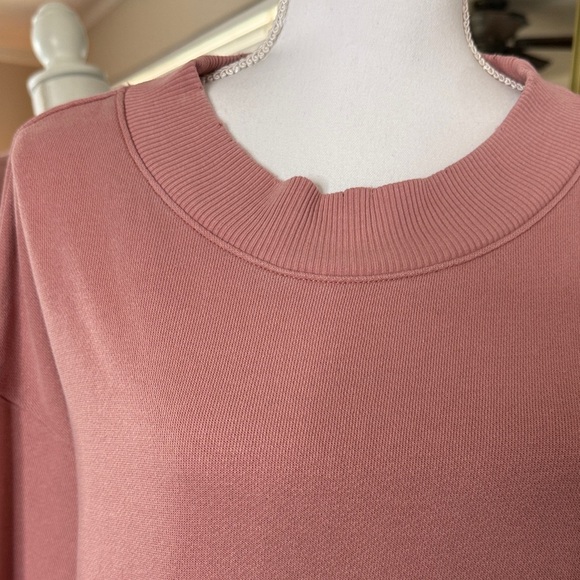 Aerie Dusty Rose Sweatshirt - Picture 2 of 11
